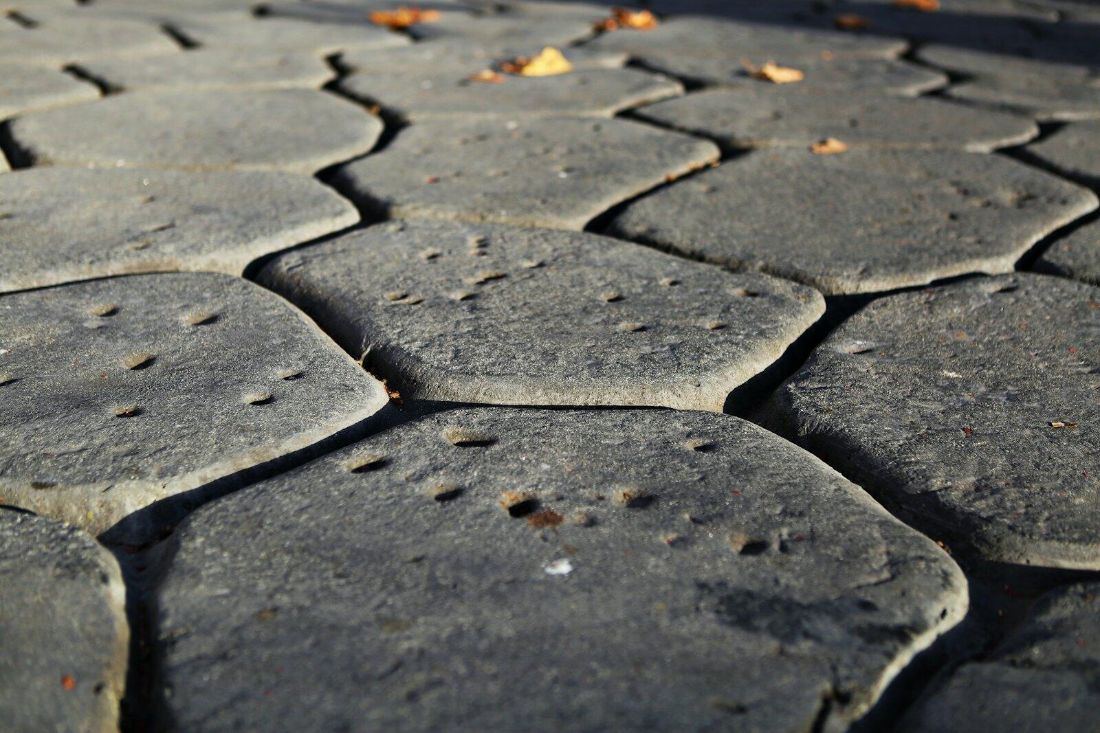 Close-up of a smooth gray concrete surface