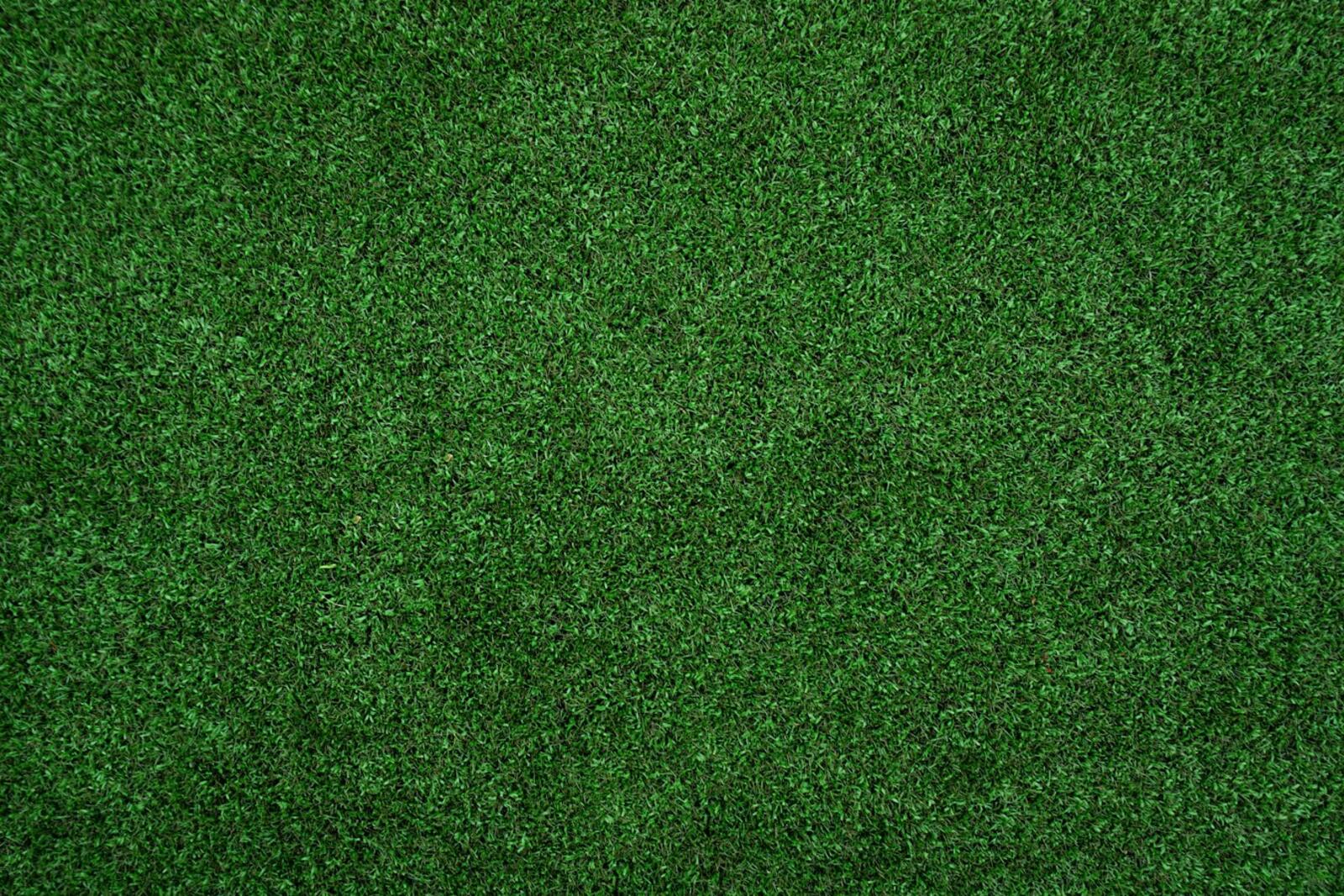 Close-up of green synthetic grass